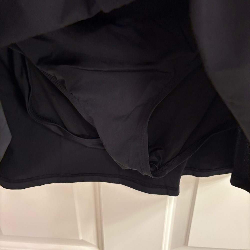 Spanx Black Swim Skirt, 18 - Picture 4 of 6